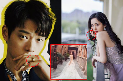 Dương Mịch và Ngụy Đại Huân đeo nhẫn ở ngón áp út cùng thời điểm, netizen nghi ngờ cặp đôi sắp kết hôn