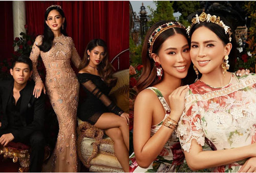 Mẹ chồng Tăng Thanh Hà chụp ảnh bên 2 con 'rich kid', thần thái đúng chuẩn doanh nhân tỷ phú