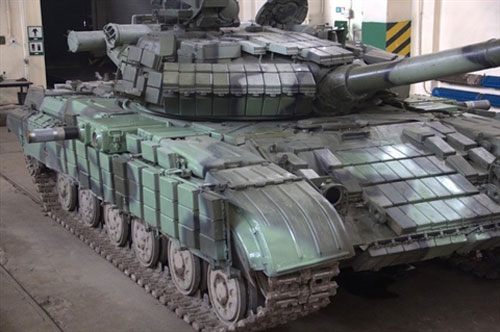 Ukraine đưa tăng T-64 trang bị APS vào chiến tuyến Donbass