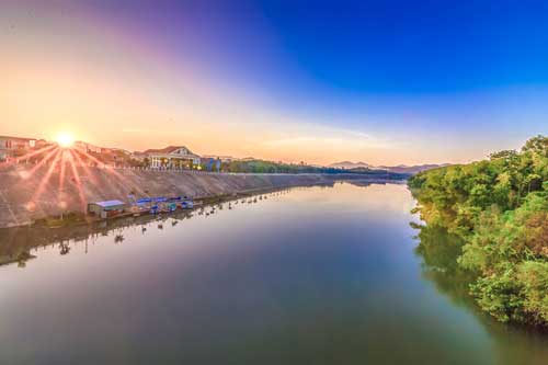 Ngao du làng cổ Lộc Yên đẹp như tranh vẽ của xứ Quảng