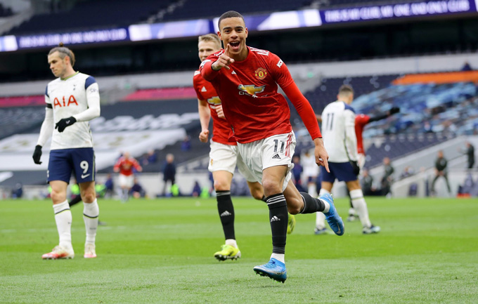 Cavani và Greenwood giúp MU đòi nợ thành công Tottenham