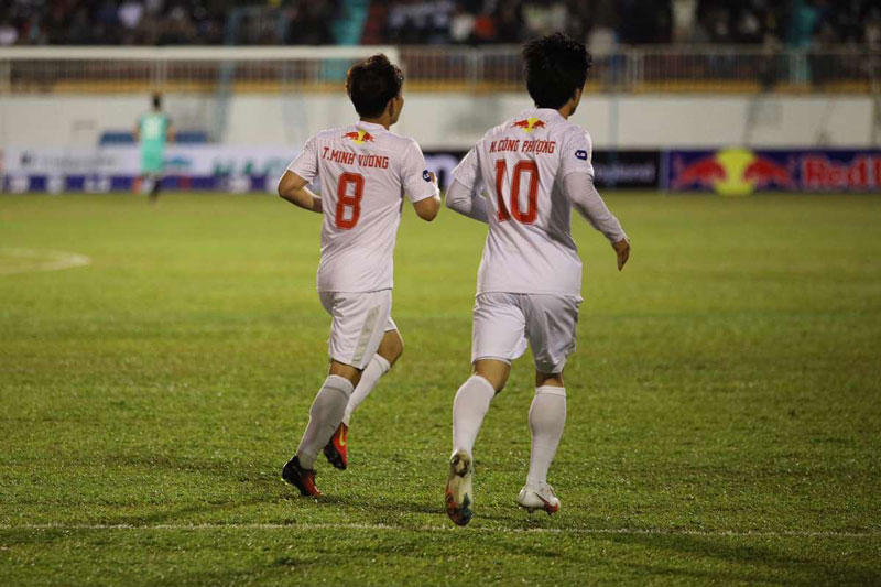 KẾT QUẢ HAGL 4-3 Nam Định: Công Phượng tỏa sáng phút bù giờ