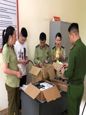 Yên Bái: Tạm giữ gần 700 sản phẩm thuốc lá điện tử
