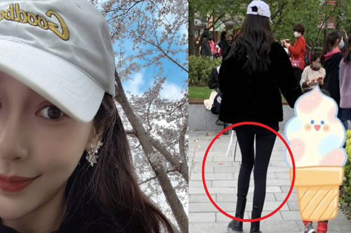 Angelababy một mình đưa con đi chơi, đôi chân gầy chỉ như cánh tay người bình thường, phải chăng chỉ đang 'cố tỏ ra là mình ổn'?