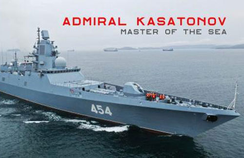 Đòn đánh tầm xa của MK45 khiến pháo hạm Nga lép vế?