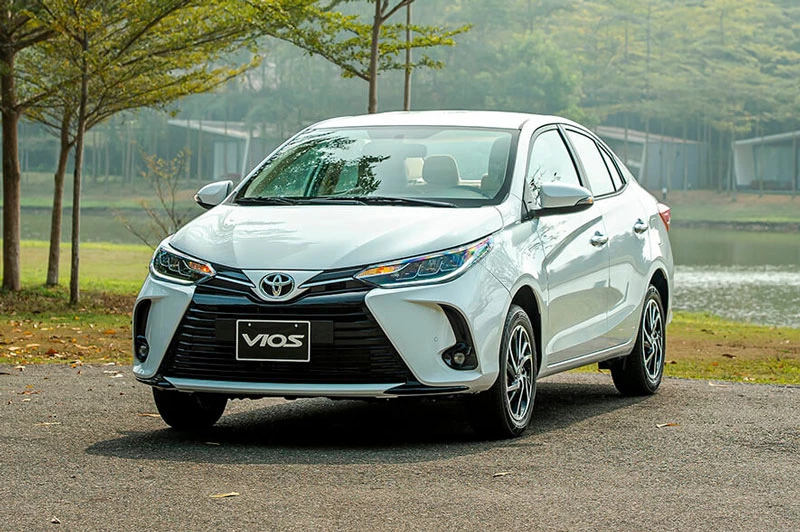 3. Toyota Vios (doanh số: 1.971 chiếc).