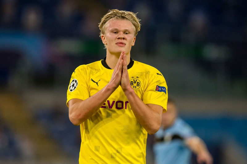 Raiola muốn Haaland là cầu thủ đầu tiên lĩnh lương 1 triệu bảng mỗi tuần