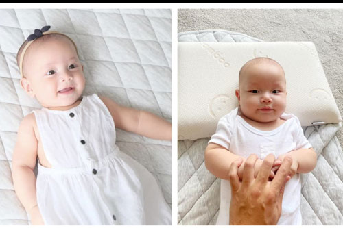 Hà Hồ và Kim Lý đồng loạt tiết lộ điều thú vị về ngoại hình của cặp sinh đôi