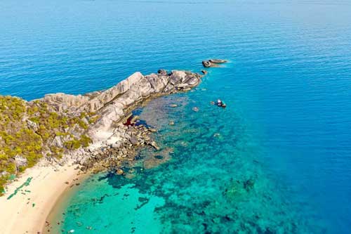 Vẻ đẹp hoàn mỹ của "tiểu Maldives” ở miền Trung