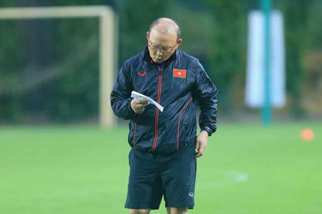HLV Park Hang-seo chốt địa điểm tập huấn của đội tuyển Việt Nam