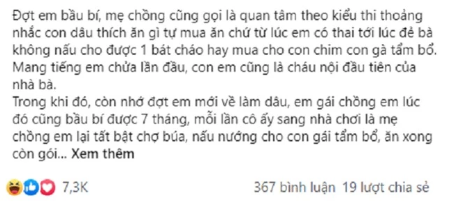 Dâu ở cữ mẹ chồng chỉ hấp trứng, luộc rau còn dặn "kiêng được là tốt", nhưng khi xem xong bức ảnh cô đưa, bà lại vội vàng thay đổi thái độ - Ảnh 1.