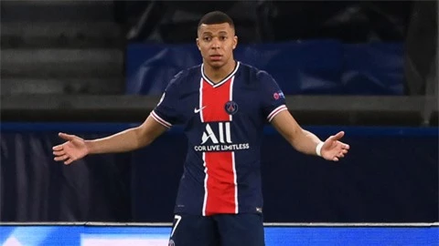 Mbappe bị thổi phạt việt vị sai ngay trước bàn thắng của Bayern?