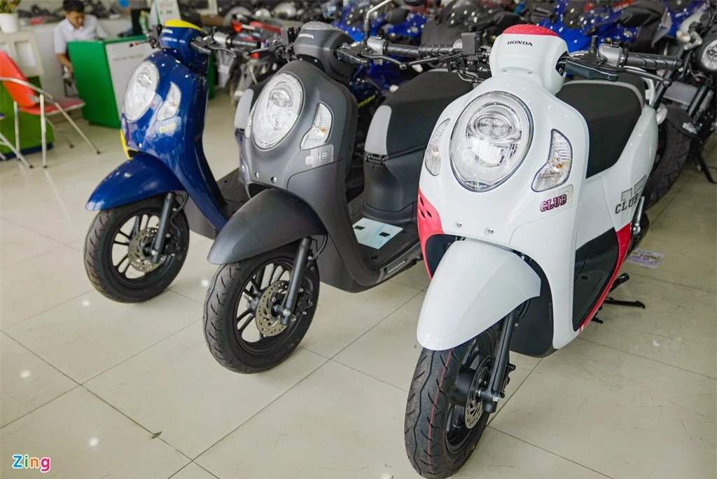 Honda Scoopy 2021 nhap khau Thai Lan gia 74 trieu dong anh 2