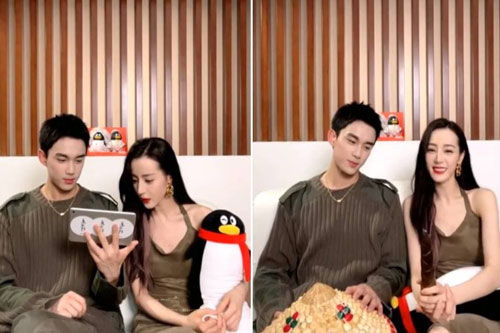 Địch Lệ Nhiệt Ba bị chê gầy gò khi xuất hiện cùng 'em trai quốc dân' Ngô Lỗi