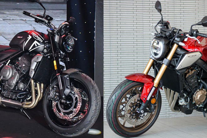 Mua nakedbike giá 250 triệu, chọn Triumph Trident 660 hay Honda CB650R?
