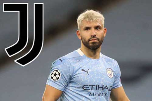 Juventus đề nghị hợp đồng 2 năm với Aguero