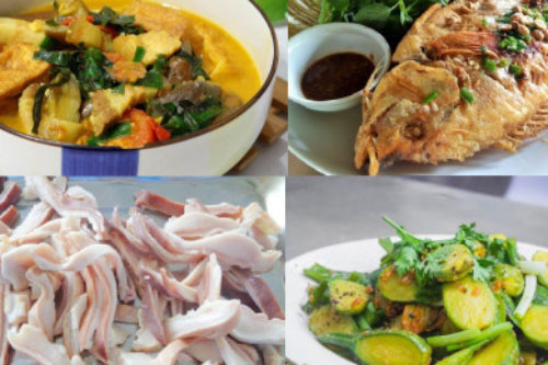 Món ngon cuối ngày: Mâm cơm cho nhà 5 người