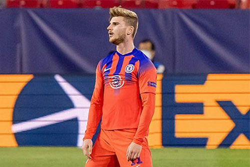 Werner bị so sánh với con ngựa mù