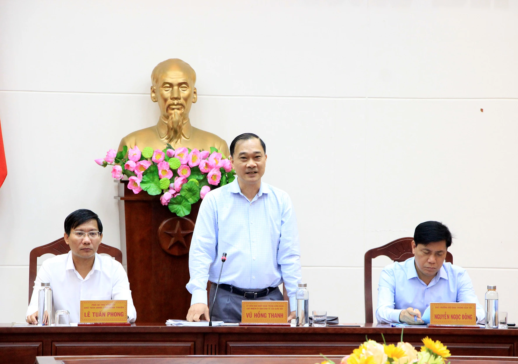 Đoàn giám sát Ủy ban Kinh tế của Quốc hội làm việc với tỉnh Bình Thuận