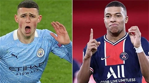 Foden gửi chiến thư tới Mbappe trên mạng xã hội