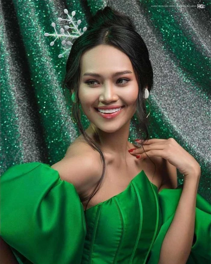 Nhan sắc Hoa hậu Hoa hậu Hòa bình Myanmar vừa bị truy nã ảnh 7