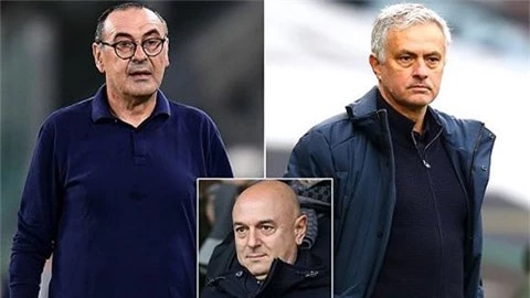 Tottenham liên hệ Sarri thay Mourinho