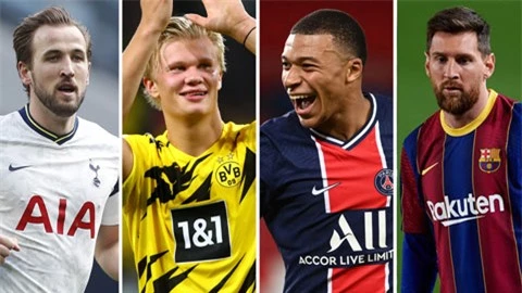 Tương lai Haaland, Kane, Mbappe và Messi thay đổi ra sao nếu PSG vô địch Champions League?