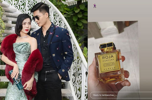 Tình trẻ của Lệ Quyên tậu nước hoa ngàn đô xa xỉ