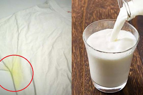 Tiện tay đổ cốc sữa vào chậu quần áo, ai cũng "tròn mắt" khi thấy kết quả