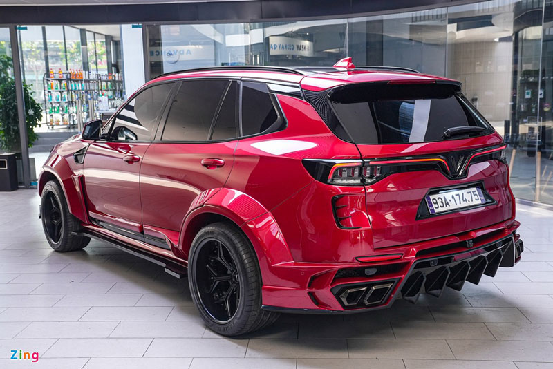 Ngắm VinFast Lux SA2.0 độ theo phong cách của siêu SUV Lamborghini Urus