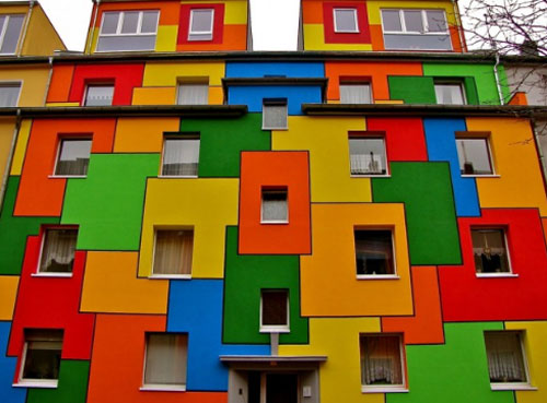 Ngắm những ngôi nhà sặc sỡ nhất thế giới
