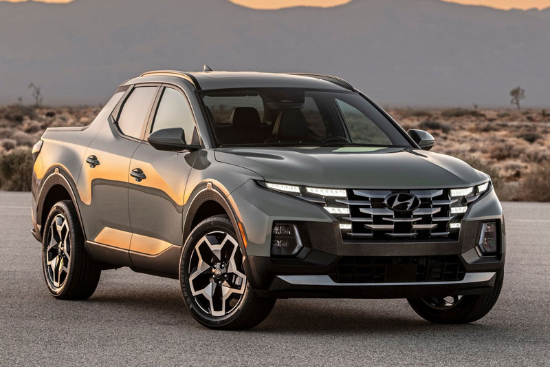 Cận cảnh xe bán tải Hyundai Santa Cruz vừa trình làng