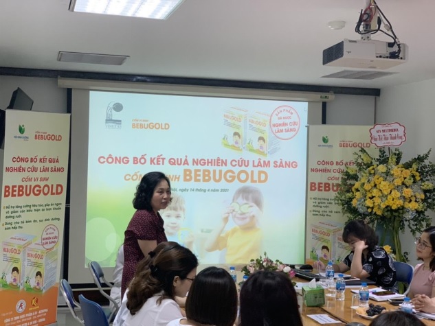 Kết quả nghiên cứu lâm sàng cốm vi sinh BEBUGOLD: 100% trẻ cải thiện cân nặng, chiều cao
