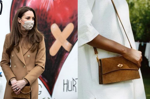 Công nương Kate rất thích sử dụng chiếc túi này và nó đã bắt đầu tạo một 'làn sóng' mua hàng cho nhiều phụ nữ