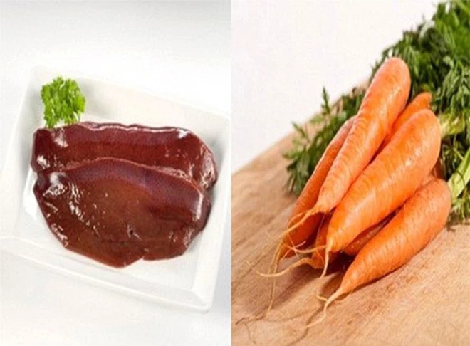 Thực phẩm kỵ với cà rốt 