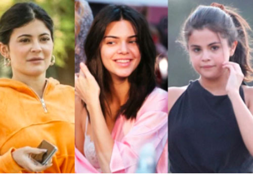 'Bóc trần' mặt mộc của dàn mỹ nhân Hollywood: Chị em Kendall - Kylie gây sốc, Selena và Hailey so kè khốc liệt visual thật