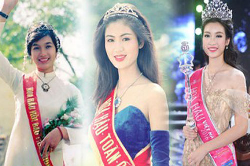 6 người đẹp ở Hà Nội từng đăng quang Hoa hậu Việt Nam