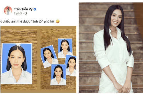 Nhìn ảnh thẻ của Hoa hậu Tiểu Vy, hội chị em vừa tức vừa ngưỡng mộ vì đẹp quá đẹp