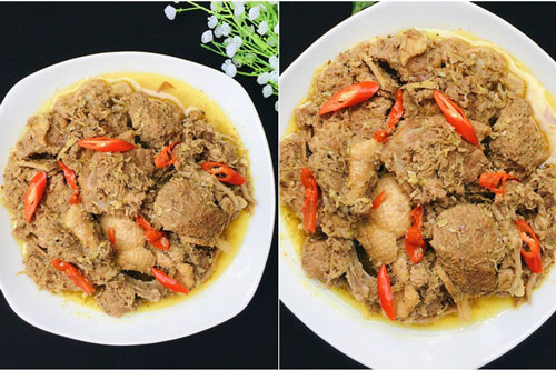 Thịt vịt kho riềng mẻ thơm ngon đậm đà ăn hoài không ngán