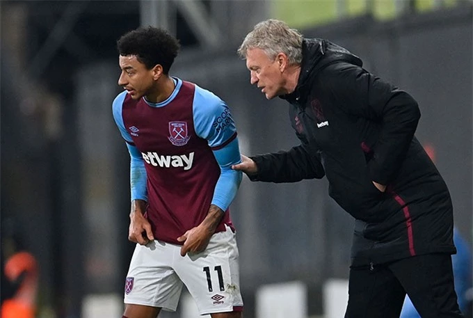 Lingard có một cuộc đời mới khi về với Moyes và West Ham