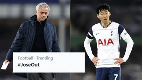 Làn sóng đòi sa thải Mourinho dâng cao sau trận Everton vs Tottenham