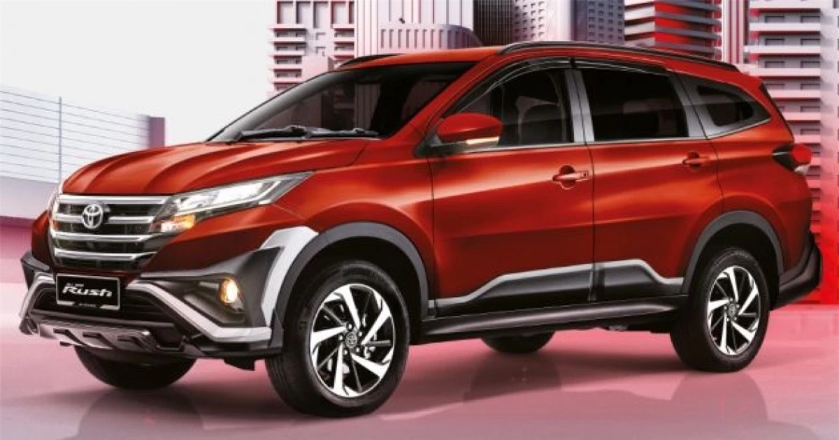 Màu đỏ Red Metallic mới trên Toyota Rush