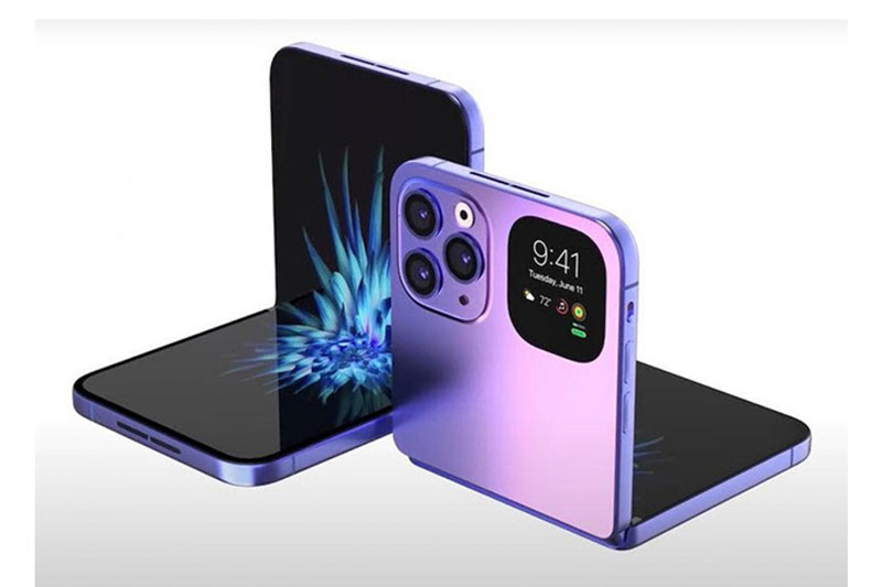 iPhone Flip có thể giải quyết bài toán của Samsung, Huawei