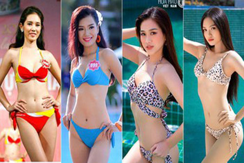 Vóc dáng 'nóng bỏng' của Đỗ Thị Hà và những người đẹp xứ Thanh từng dự thi Hoa hậu Việt Nam