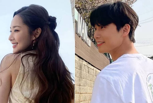 Park Min Young và Park Seo Joon lộ bằng chứng hẹn hò đi ngắm hoa anh đào?
