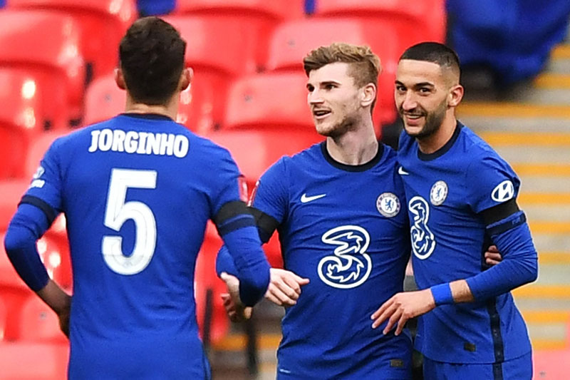 Werner: 'Chelsea, Man City mạnh nhất nước Anh'