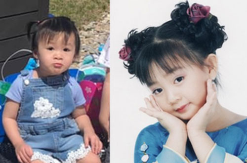 Con gái Xuân Mai xinh như thiên thần giống y mẹ hồi nhỏ gây 'sốt' mạng xã hội