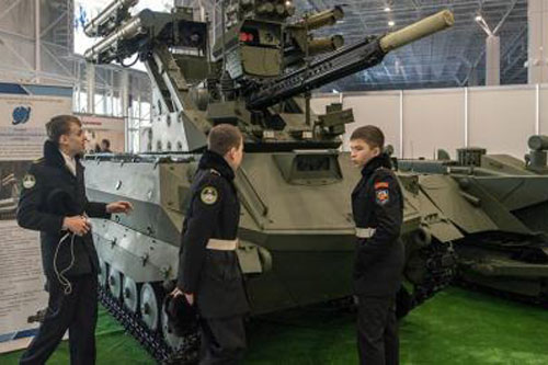 Báo Anh: Robot chiến đấu Nga mạnh nhất