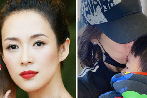 Cứ tưởng chẳng bao giờ phát phì, hóa ra có lúc Chương Tử Di cũng lộ cằm hai ngấn như thế này