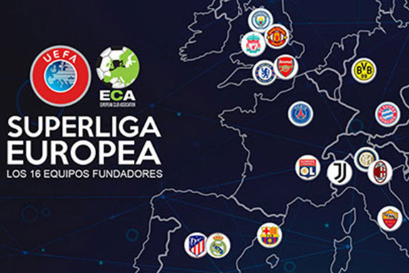 Super League chính thức ra đời với tiền thưởng vượt mốc 10 tỷ euro: 'Big 6' Premier League và 'tam hùng' La Liga góp mặt